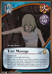 Last Message - M-616 - Uncommon - 1st Edition