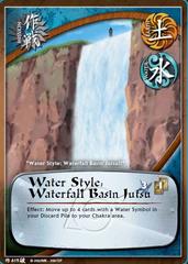 Water Style: Waterfall Basin Jutsu - M-619 - Common - 1st Edition