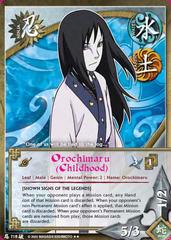 Orochimaru (Childhood) - N-718 - Rare - 1st Edition