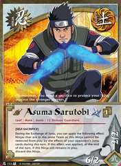 Asuma Sarutobi - N-732 - Common - 1st Edition