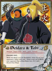 Deidara & Tobi - N-736 - Uncommon - 1st Edition