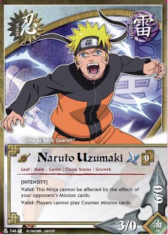 Naruto Uzumaki - N-746 - Common - 1st Edition