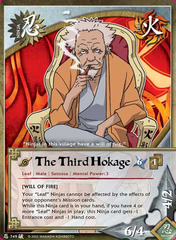 The Third Hokage - N-749 - Common - 1st Edition