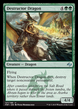 Destructor Dragon - Foil