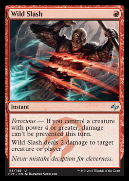 Wild Slash - Foil