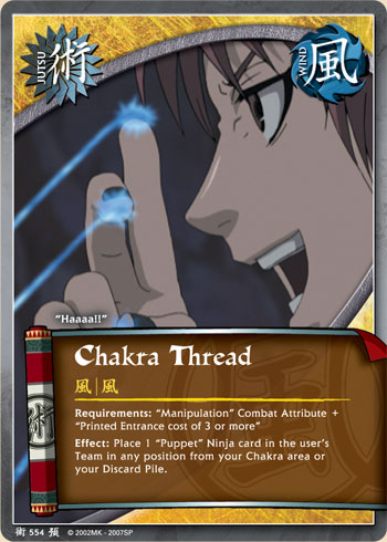 Chakra Thread - J-554 - Common - 1st Edition