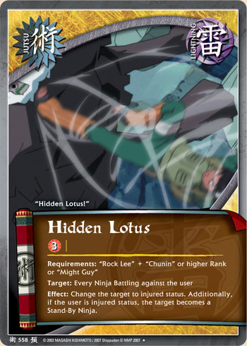 Hidden Lotus - J-558 - Uncommon - 1st Edition