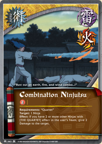 Combination Ninjutsu - J-563 - Common - 1st Edition