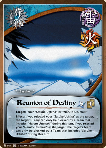 Reunion of Destiny - M-501 - Common - 1st Edition