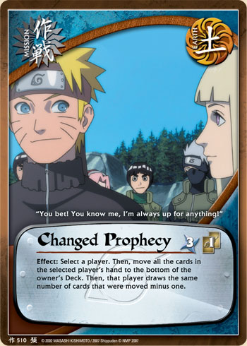 Changed Prophecy - M-510 - Common - 1st Edition