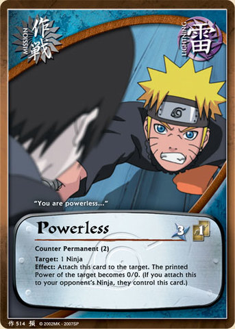 Powerless - M-514 - Common - 1st Edition