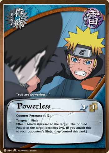 Powerless - M-514 - Common - 1st Edition