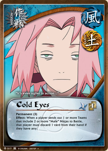 Cold Eyes - M-517 - Uncommon - 1st Edition