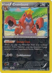 Crawdaunt - 92/160 - Holo Rare - Reverse Holo