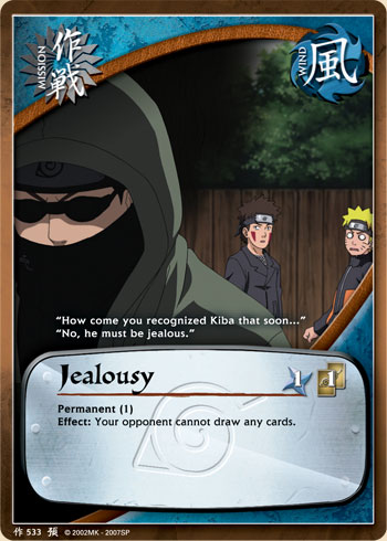 Jealousy - M-533 - Common - 1st Edition