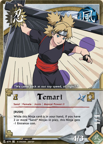 Temari - N-679 - Common - 1st Edition