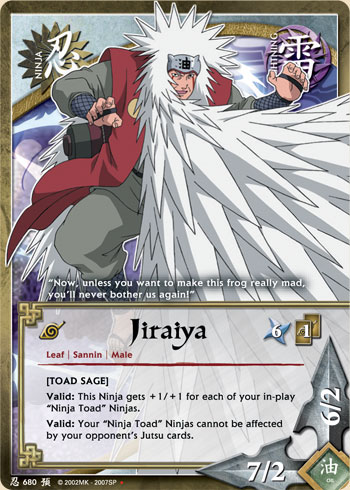 Jiraiya - N-680 - Uncommon - 1st Edition