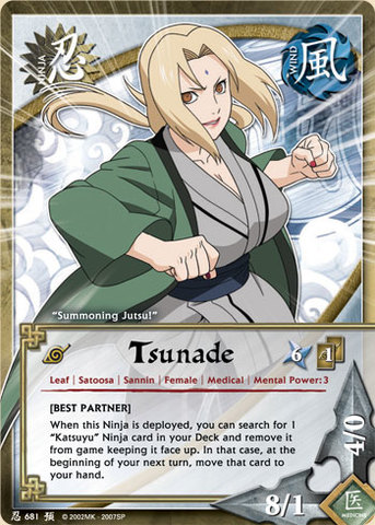 Tsunade - N-681 - Common - 1st Edition