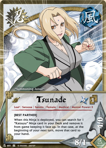 Tsunade - N-681 - Common - 1st Edition