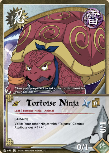 Tortoise Ninja - N-695 - Common - 1st Edition