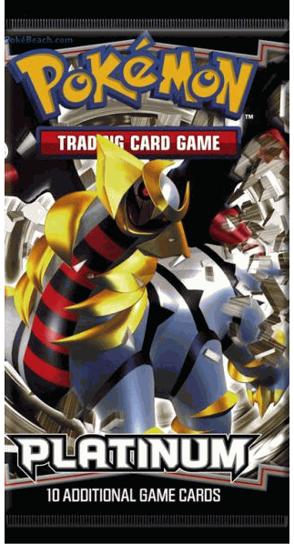 Pokemon Platinum Base Set Booster Pack TCG Trading Card Game purchases Sealed