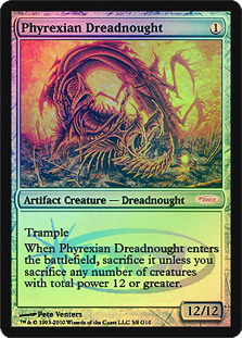 Phyrexian Dreadnought - Foil DCI Judge Promo