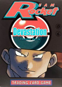 Team Rocket - Devastation Theme Deck