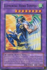 Elemental Hero Tempest - MF02-EN001 - Parallel Rare - Limited Edition