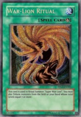 War-Lion Ritual - PP02-EN002 - Secret Rare - Unlimited Edition