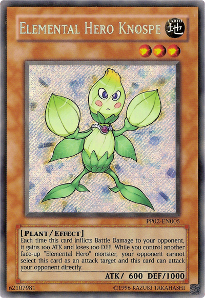 Elemental Hero Knospe - PP02-EN005 - Secret Rare - Unlimited Edition