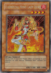 Elemental Hero Lady Heat - PP02-EN008 - Secret Rare - Unlimited Edition