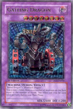 Gatling Dragon - FET-EN035 - Ultimate Rare - 1st Edition