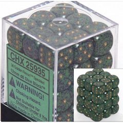 36 Golden Recon Speckled 12mm D6 Dice Block - CHX25935