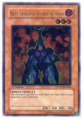 Neo-Spacian Flare Scarab - POTD-EN004 - Ultimate Rare - 1st Edition