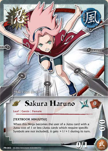 Sakura Haruno - PR-003 - Common - 1st Edition