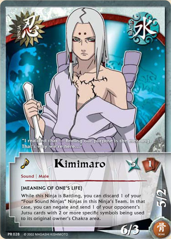 Kimimaro - PR-028 - Common - 1st Edition