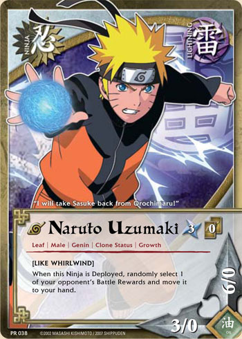 Naruto Uzumaki - PR-038 - Common - 1st Edition