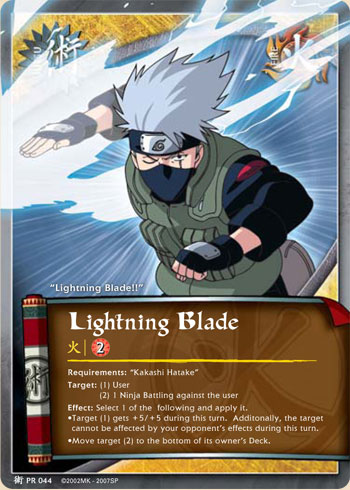 Lightning Blade - PR-044 - Common - 1st Edition