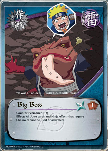 Big Boss - PR-US006 - Common - 1st Edition