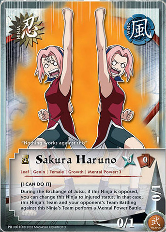 Sakura Haruno - PR-US010 - Common - 1st Edition