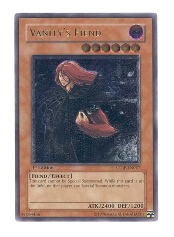 Vanitys Fiend - CDIP-EN017 - Ultimate Rare - 1st Edition