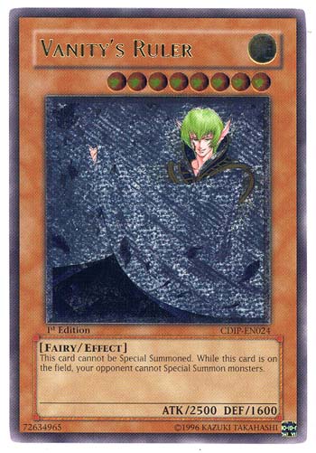 Vanitys Ruler - CDIP-EN024 - Ultimate Rare - 1st Edition