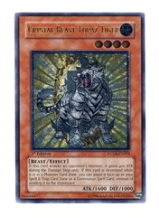 Crystal Beast Topaz Tiger - FOTB-EN004 - Ultimate Rare - 1st Edition