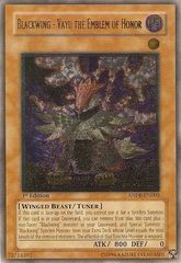 Blackwing - Vayu the Emblem of Honor - ANPR-EN005 - Ultimate Rare - 1st Edition