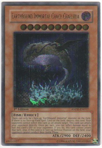 Earthbound Immortal Chacu Challhua - Ultimate - ANPR-EN017 - Ultimate Rare - 1st Edition