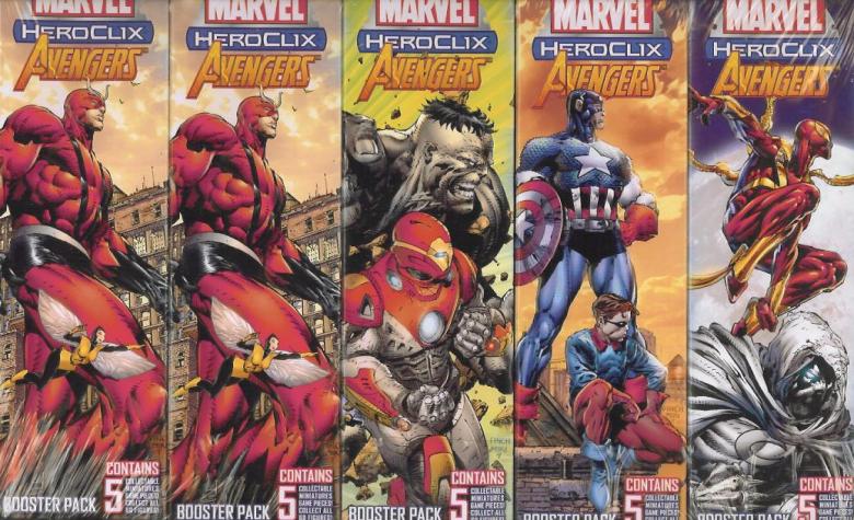 Marvel Heroclix: Avengers - Booster Brick