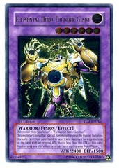 Elemental Hero Thunder Giant - TLM-EN036 - Ultimate Rare - 1st Edition