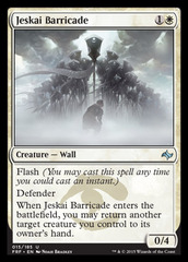 Jeskai Barricade - Foil