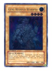 Gene-Warped Warwolf - STON-EN001 - Ultimate Rare - 1st Edition