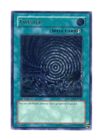 Twister - STON-EN042 - Ultimate Rare - 1st Edition